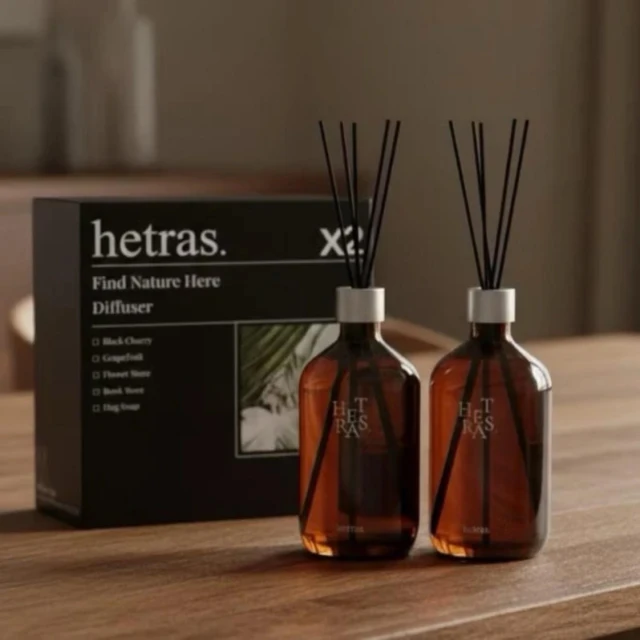 【 H E T R A S 】 韓 國 h e t r a s 首 席 調 香 師 擴 香 瓶 入 組 ( m l * )