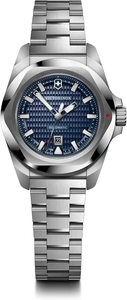 Victorinox I.N.O.X Small 自動機械 Blue Dial 不鏽鋼 手錶 32mm - 242026