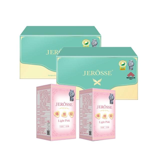 追 求 美 麗 / 我 選 專 業 研 發 【 J E R O S S E 婕 樂 纖 】 纖 纖 飲 X / + 爆 纖 錠 X ( 時 尚 小 粉 / 選 用 日 本 紅 豆 )