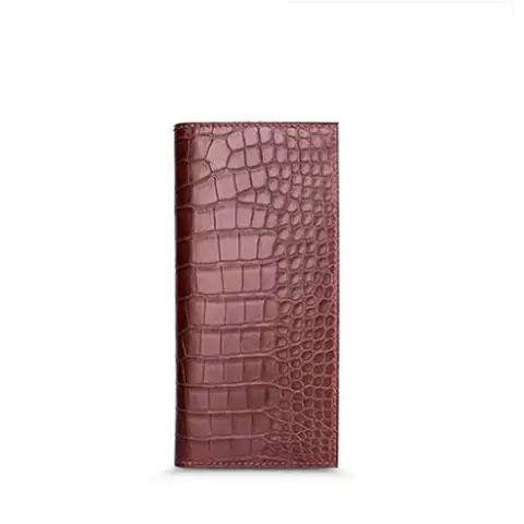 gete The new 男士's leather wallet long leather business crocodile leather wallet